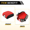 Ford F-150 (2015-2020) Black Red Center Console Lid Armrest Cover