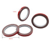 Auto Applications 4pcs Double Sided Acrylic Foam Mounting Tape 10mm