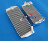 Suzuki RMZ450 Aluminum Radiator + Red Silicone Hose (2005)