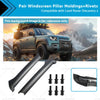 Land Rover Discovery 2 Windscreen Pillar Moldings + Rivets (1999-2004)