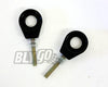 PIT PRO Trail Quad Dirt Bike ATV Black 12mm 76mm Chain Adjuster Bolts