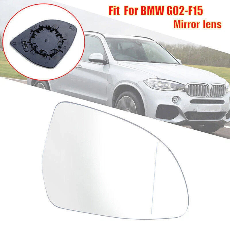 BMW F25 F26 F15 F16 F30 F31 Heated Right Side Door Mirror Glass (2010-2023)