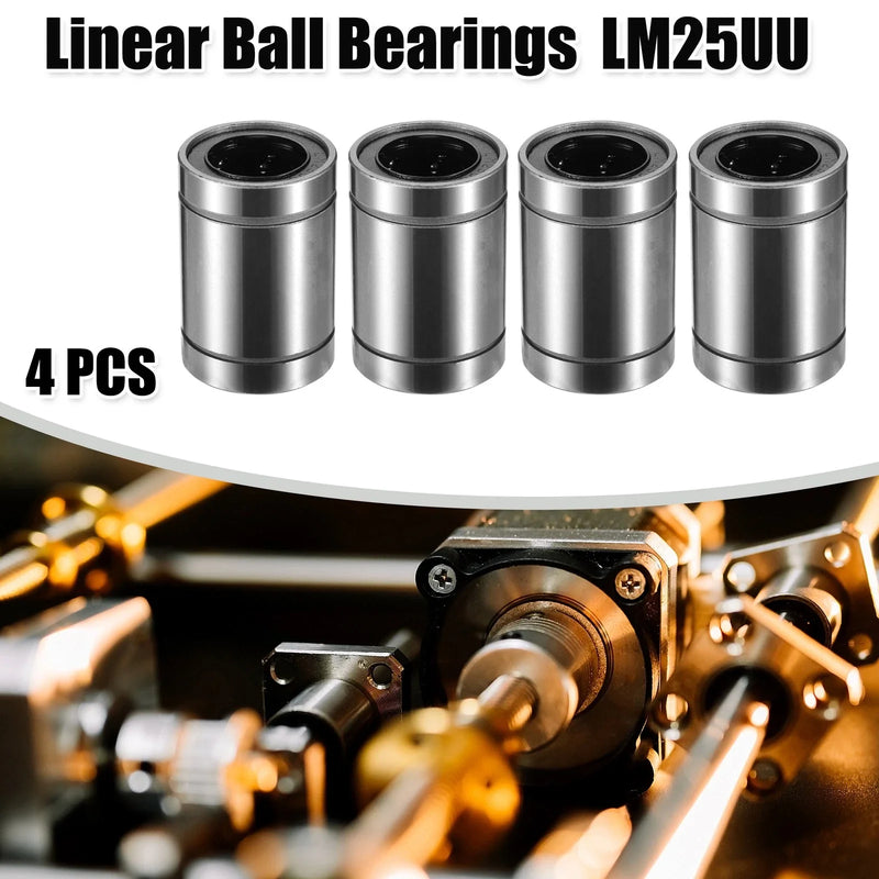 Car 4 x 25mm IDx40mm ODx59mm Length Linear Ball Bearings