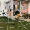 Halloween Home Bar KTV Wall Scene Spider Web Decoration