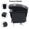 ATV / UTV 12V Rocker Switch Fan Override