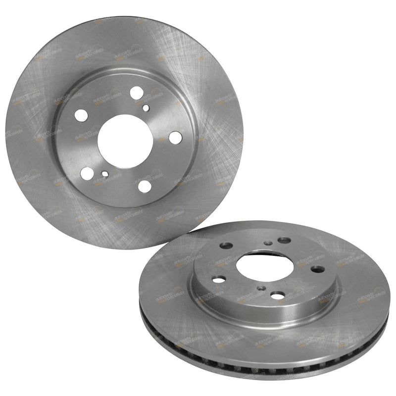 Corolla Front Disc Rotors & Bremtec Brake Pads (2007–2018)