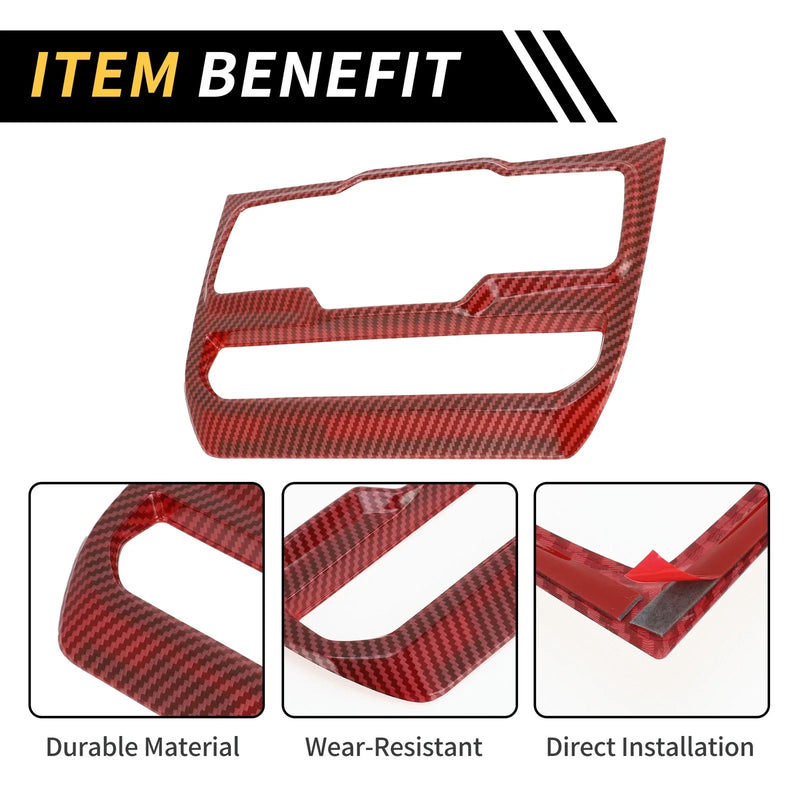 Jeep Wrangler Dashboard Center Control Panel Cover (2018-2023)