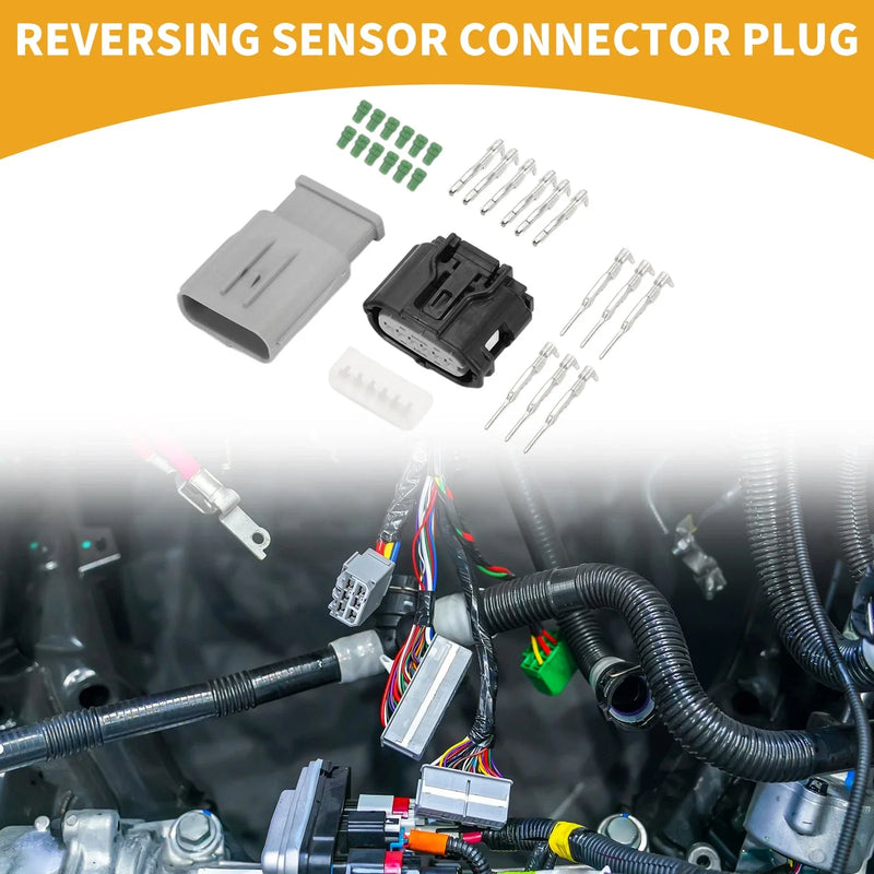 Toyota Mazda 6 Pin Reversing Sensor Connector Plug