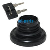 Harley-Davidson XL883C Sportster 883 Black Gas Cap Cover (1999-2005)