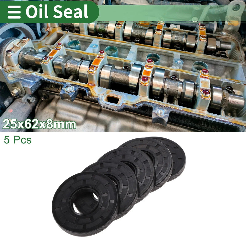 Oil Seal / 25x62x8mm / NBR Rubber 5 x