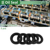 Oil Seal Rotary Shaft Seal NBR Rubber 32x50x10mm Black