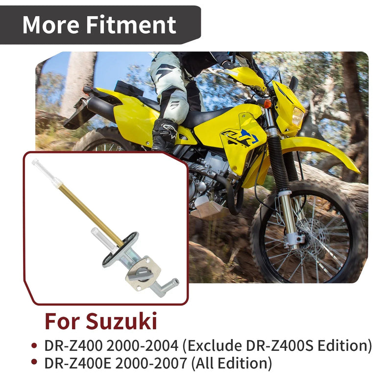 Suzuki DR-Z400 Fuel Petcock Valve Kit (2000–2012)