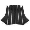 Ford Focus (2008-2011) Black 6pcs Door Pillar Window Trim