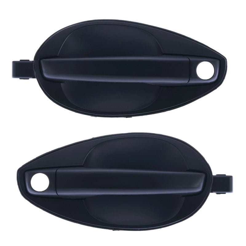 Hyundai Tiburon 2 x Front Left & Right Outer Door Handle Black (2003–2008)