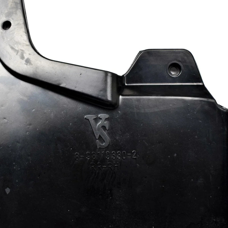 Splash Guard Mud Flap Rubber Rear Fits Isuzu D-Max V-Cross 2WD Ute Truck 2011-19