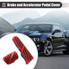 Chevrolet Camaro (2016-2022) Black Red 1 Set Brake Pedal Covers