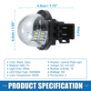 Suzuki Grand Vitara 6500K LED License Plate Lights (2006-2014)