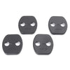 Nissan Qashqai Door Lock Cover Pad Guard Protector Black (2008-2011)