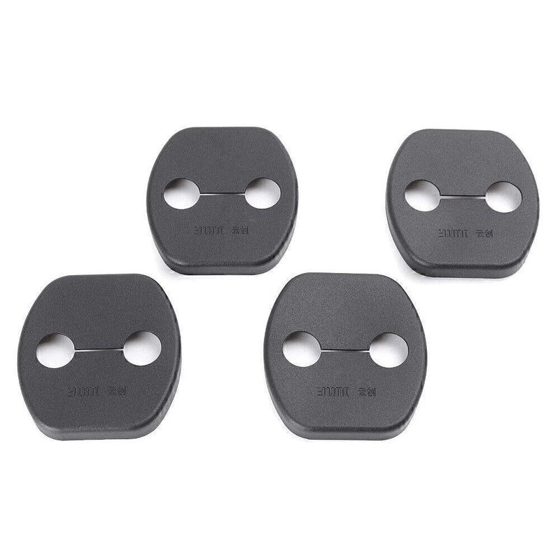 Nissan Qashqai Door Lock Cover Pad Guard Protector Black (2008-2011)
