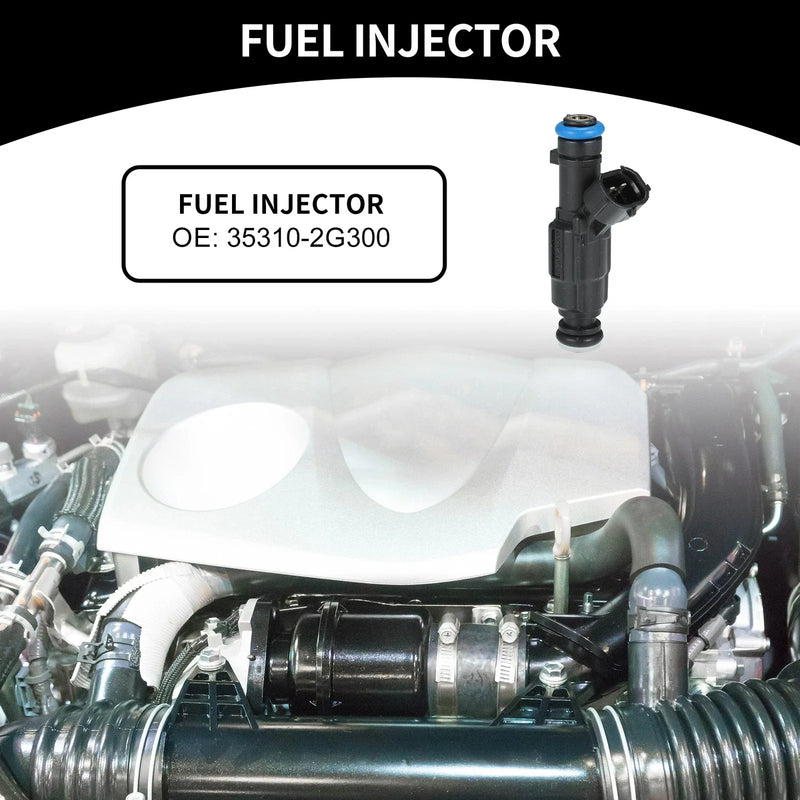 Kia Optima 2009-2010 2.4L Black Fuel Injector (1 Pcs)
