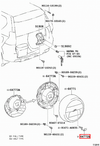 Toyota Prado 150 Series KDJ GRJ GDJ Spare Wheel Camera