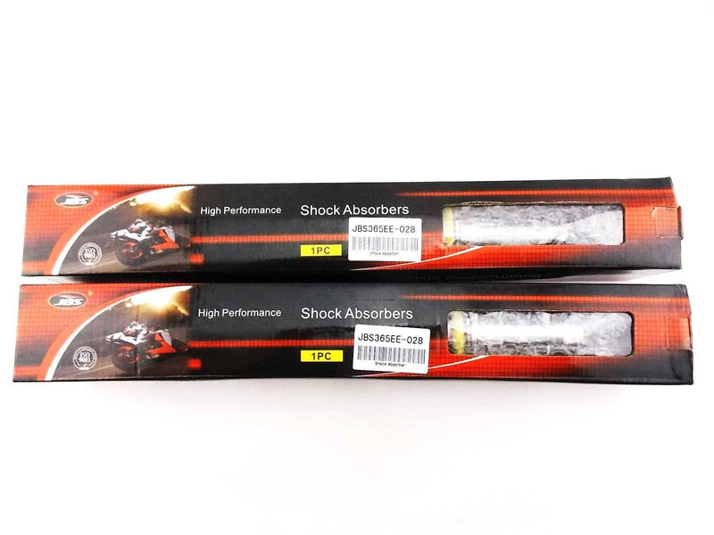 Honda XL350K 365mm JBS Yellow/Chrome Shock Absorbers