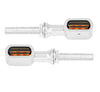 Harley Chrome E4 LED Mini Rear Turn Signal Lights