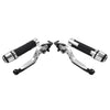 BMW R1200GS Silver Extendable Brake Clutch Levers & Handlebar Grips (2004-2012)