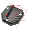 Motorcycle - Gold Kickstand Extender Foot Side Stand Pad
