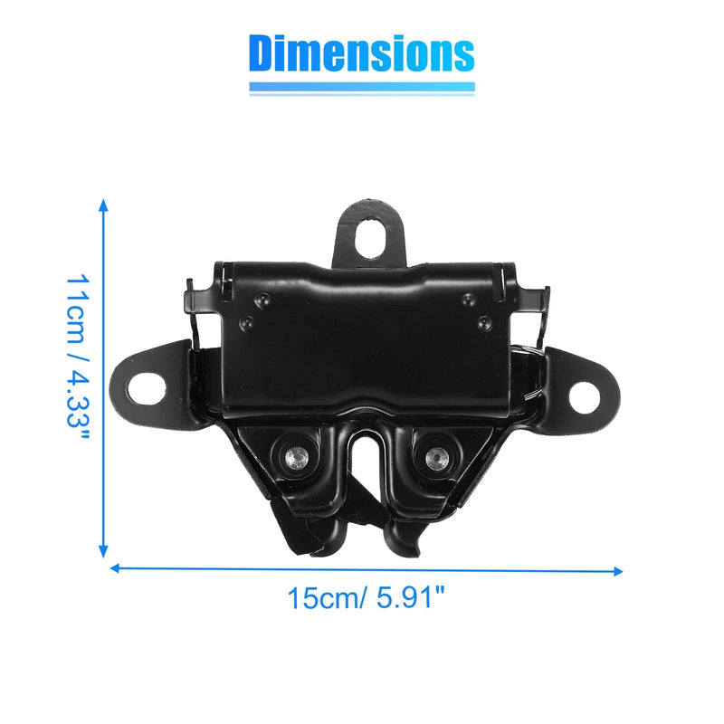 Toyota Tacoma Metal Black Hood Latch Lock (2005-2011)