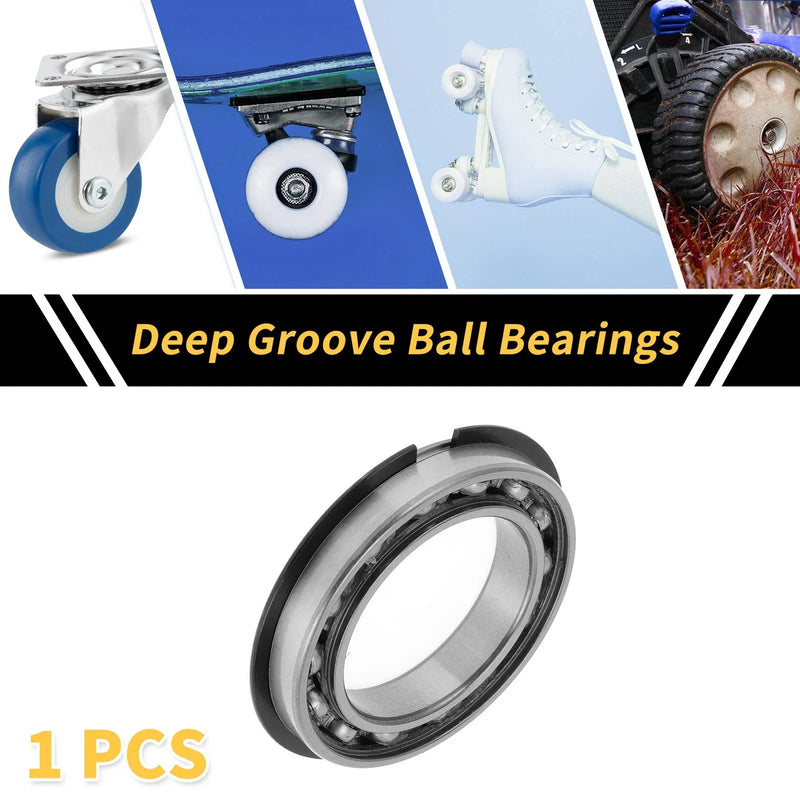 Scooter Skateboard Wheel Deep Groove Ball Bearings 45x68x12mm 1 Pc