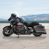 Harley Touring Road Glide (2009-2023) Black Front Rear Seat Fit