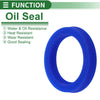 Oil Seal Rotary Shaft TPU 36x48x8mm High Pressure Blue 5 Pcs