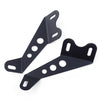 Jeep Wrangler 20''-22'' LED Work Light Bar Hood Mount Brackets (2007-2017)