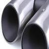 Porsche Macan 2.0T Brushed Silver Tail Exhaust Pipes (2019-2024)