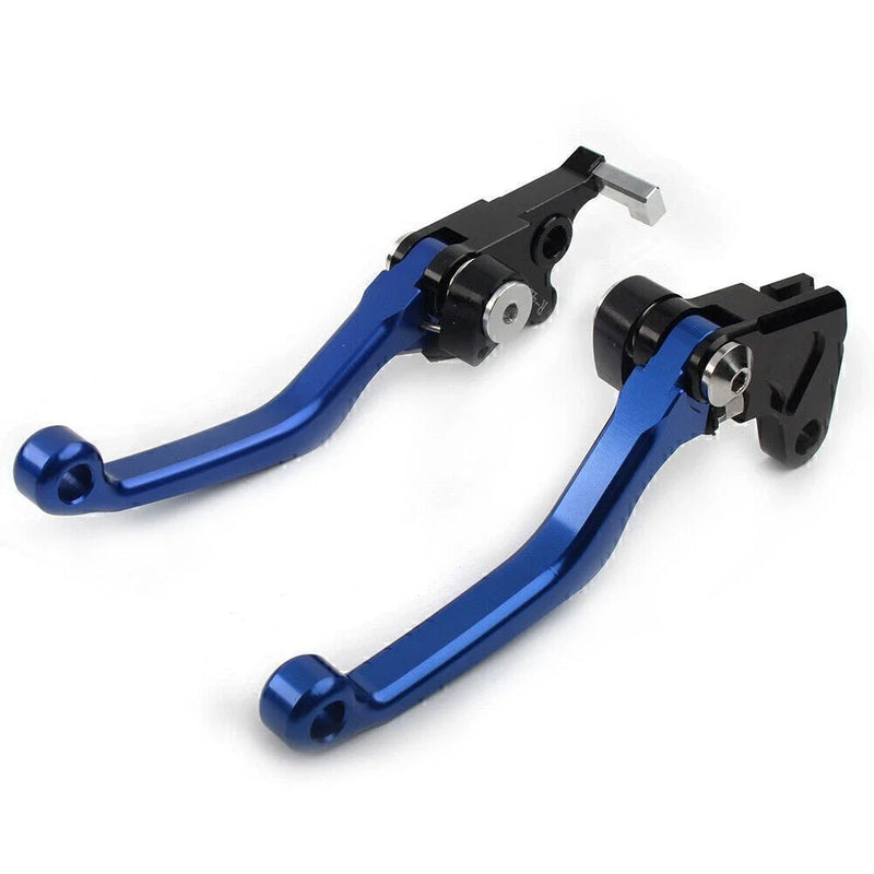 Suzuki DRZ400S / SM / E CNC Blue Pivot Clutch Brake Levers (2000-2022)
