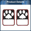 Jeep Gladiator Headlight Trim Bezels (2020-2023)