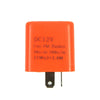 Motorcycle LED Adjustable Flasher Relay 2 Pin 12V Turn Signal Indicator