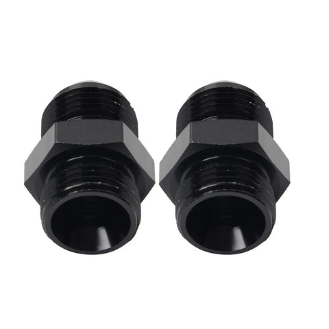 Make & Model 2 x Black Aluminum AN10 Flare to 10AN ORB Male Fitting Adapter