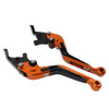 Honda Forza 250 300 2010-2020 Orange Extendable Brake Clutch Levers