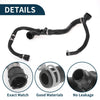 Volvo XC60 (2015-2017) - Rubber Black 1 Pc Radiator Hose Warm Air Pipe