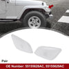 Jeep Wrangler Front Bumper Side Marker Light Housings (2007-2018)