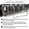 BMW X3 Valve Cover Gasket & Grommet Seal Rubber (2004 - 2006)