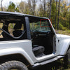 Jeep Wrangler JK (2007-2018) Black Front Grab Handles 2 x Aluminum Alloy