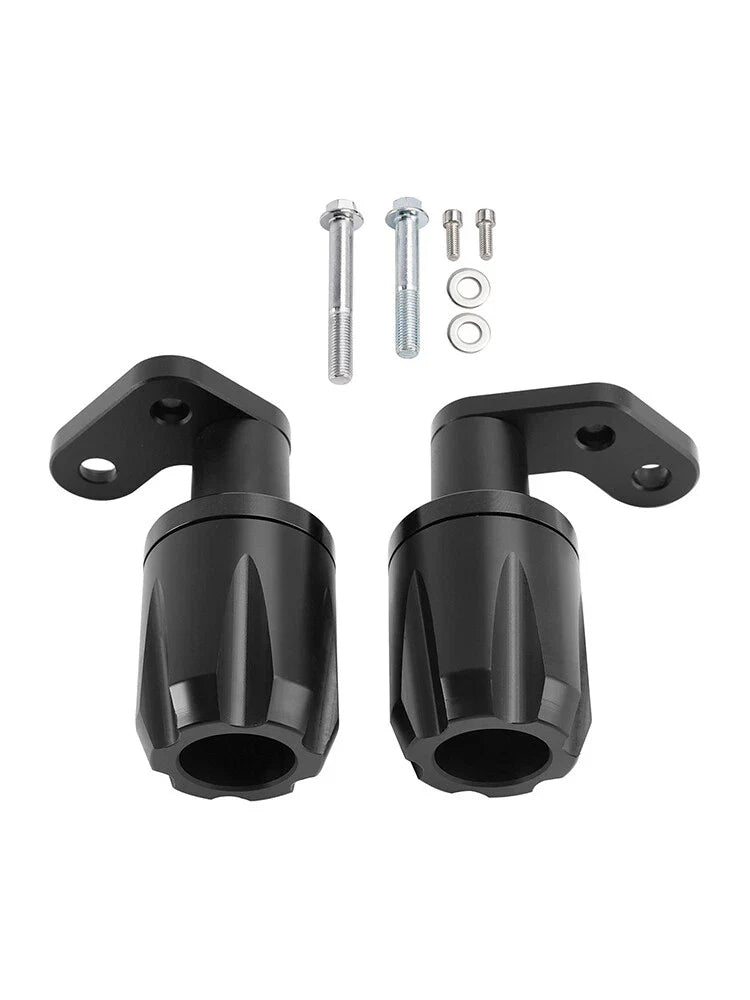 Kawasaki ZX-6R Crash Slider Protector Aluminum Frame Black (2024-2025)