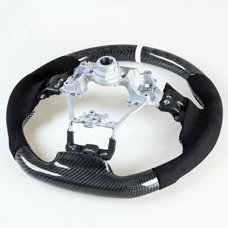 Subaru Impreza, Forester, Ascent, Crosstrek Carbon Suede Steering Wheel (2017-2023)