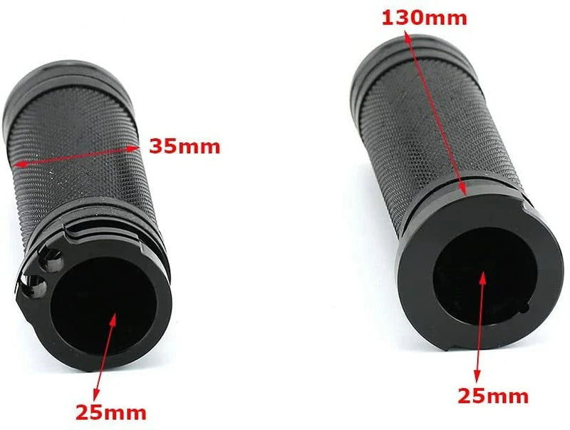 Harley Touring, Sportster, Dyna CNC 1" (25mm) Handlebar Grips
