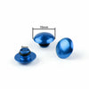 Motorcycle B7 10 x M10 Blue Protective Caps