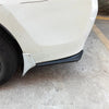 Gloss Black Car Body Side Skirt Diffuser Winglet