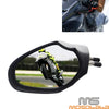 Yamaha WaveRunner VX Deluxe VX1100A VX1100B Left Rear View Mirror (2005-2019)